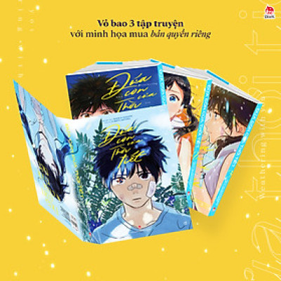 Truyện tranh Boxset Manga đứa con của thời tiết trọn bộ 3 tập + Tiểu thuyết (Chang Book)