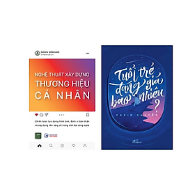 Combo 2Q Sách Tư Duy - Kĩ Năng Sống : Nghệ Thuật Xây Dựng Thương Hiệu Cá Nhân + Tuổi Trẻ Đáng Giá Bao Nhiêu (Tái Bản)
