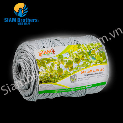 Dây làm giàn leo 3mm Siam Ecofam - chuyên làm giàn chanh leo, giàn bầu bí siêu bền
