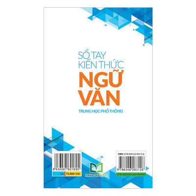 Sách: Sổ tay Kiến Thức Ngữ Văn Trung Học Phổ Thông