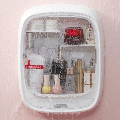 Tủ Đựng Mỹ Phẩm Dán Tường HOKORI Cao Cấp, Hộp Treo Tường Đa Năng Chống Nước, Gắn Tường Siêu Chắc Chắn - Hàng Việt Nam