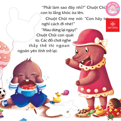 Sách Dán hình - Dạy trẻ thói quen tốt - Tự mặc quần áo - Bộ 6 tập - Đinh Tị Books