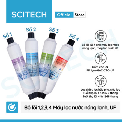 Máy lọc nước UF Scitech Ultrabox (Không dùng điện, không nước thải, lõi đúc nguyên khối thay nhanh, máy nhỏ gọn để bàn hoặc để gầm) - Hàng chính hãng
