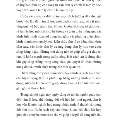 Tâm Lý Học Hóa Ra Thú Vị Đến Vậy