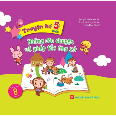 Sách: Combo Truyện Kể 5 Phút - Trọnbộ 8 Cuốn - TSTN