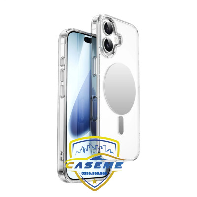 Ốp Lưng Wi wu MIRROR MCC-701 Trong Suốt Dành Cho  iPhone 17/iPhone Air /iPhone 17 Pro /iPhone 17 Pro Max – Hỗ Trợ Sạc Từ Tính - Hàng Chính Hãng