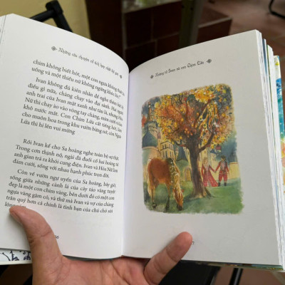 (Bìa cứng in màu) IILUSTRATED CLASSICS – NHỮNG CÂU CHUYỆN CỔ TÍCH HAY NHẤT THẾ GIỚI – Thu Trang dịch – Đinh Tị Books – NXB Hà Nội