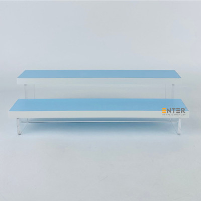 Kệ trưng bày Enter TB213 2 tầng 300x112x83mm, Kệ bậc thang để bàn, Kệ trưng bày nước hoa, mô hình