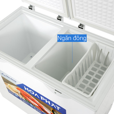 Tủ đông Hòa Phát 205 Lít HPF BN6205 Dàn lạnh nhôm Model 2022 - Hàng chính hãng (Chỉ giao HCM)