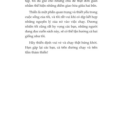 Thiền Trong Chuyển Động