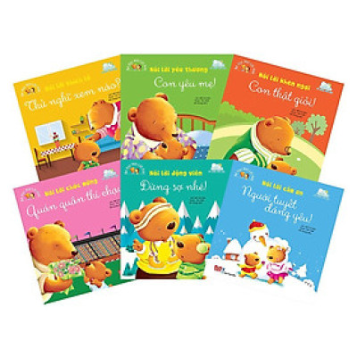 Sách - Bé Học Lời Hay - Nói Lời Yêu Thương - Combo 6 Cuốn - Đinh Tị Books