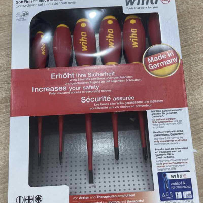 Bộ tua vít cách điện 6 chi tiết Wiha 38362