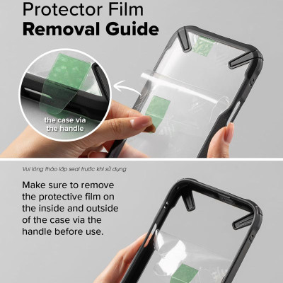 Ốp lưng dành cho iPhone 16 Pro Max/16 Pro/16 Plus/16 RINGKE Fusion X - Hàng Chính Hãng