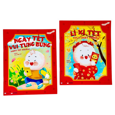 Sách - Bộ Quà Tết - Dành Cho Bé Gái