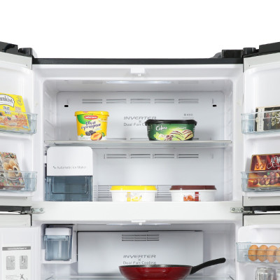 TỦ LẠNH HITACHI INVERTER R-FW690PGV7X(GBK) - Hàng chính hãng