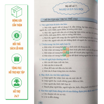 Sách - Đề ôn luyện và kiểm tra Ngữ Văn 6 (dùng ngữ liệu ngoài sách giáo khoa)