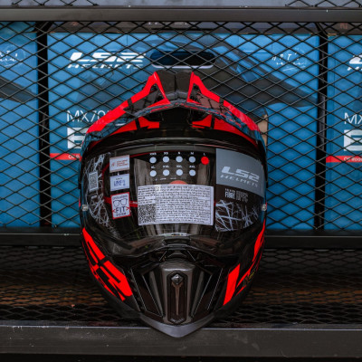 MŨ BẢO HIỂM CÀO CÀO DUAL SPORT LS2 MX701 EXPLORER FIBERGLASS - GARA20