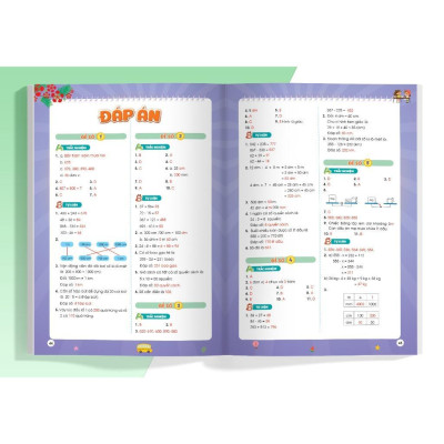 Sách - Phiếu Ôn Hè Toán Và Tiếng Việt Lớp 2 - Combo 2 Cuốn - Megabook