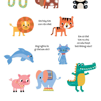 Kéo Đẩy Tìm Kiếm - 100 Từ Vựng Song Ngữ Việt-Anh Cho Bé