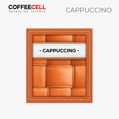 [MUA 1 TẶNG 5] Cà Phê Cappuccino Vị Hạt Phỉ Với Nhân Sâm Trắng Thượng Hạng COFFEECELL (20 gói x 15g) - Mùi thơm nhẹ nhàng, Vị cà phê đậm đà, Bọt sữa bồng bềnh - Hàng Chính Hãng