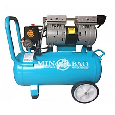 MÁY NÉN KHÍ KHÔNG DẦU (XANH) 1300W MB-O50L-2MBKD50L MINBAO - HÀNG CHÍNH HÃNG
