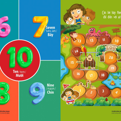 Từ Điển Bằng Tranh - Chữ Cái Và Số Đếm