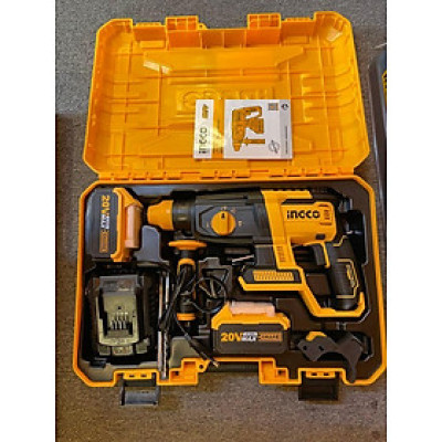 MÁY KHOAN BÊ TÔNG 3 CHỨC NĂNG SỬ DỤNG PIN 20V INGCO CRHLI202287 - HÀNG CHÍNH HÃNG