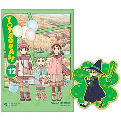 Sách - Yotsuba&! - Tập 12 - Bản Đặc Biệt - Tặng Kèm Bookmark