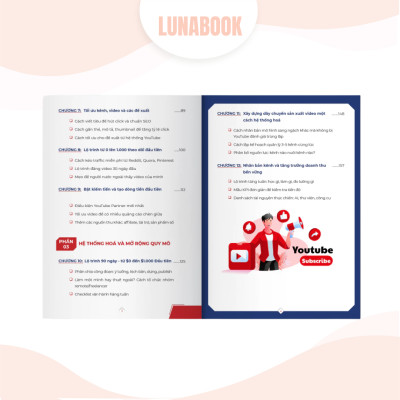 Combo 2 cuốn sách: Kinh nghiệm thực chiến kiếm tiền xuyên biên giới từ Youtube và Video ngắn livestream "khác biệt"