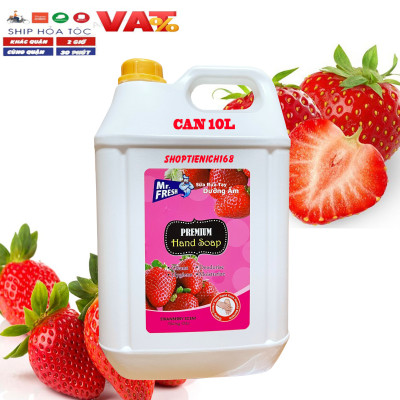 Combo 2 can Nước rửa tay khử mùi Mr.Fresh 5L Hương Quế & Hương Táo (5l/can)