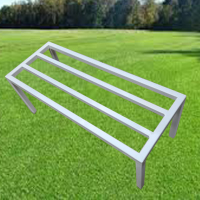 Kệ kê chậu cây Dài 80-90 cm. Rộng 20-25-30cm. Cao 10-15-20-25-30cm. Hộp thép 2*2cm. 2 nan phụ ( Hàng Chính Hãng )