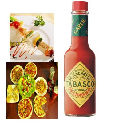 Sốt ớt tỏi hiệu Tabasco 60ml