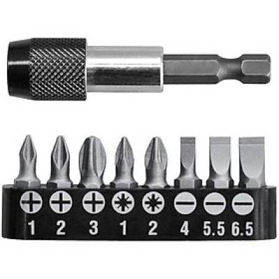 BỘ ĐẦU TUA VÍT 9 CHI TIẾT INGCO AKSD0071 - HÀNG CHÍNH HÃNG