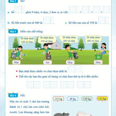 Bài Tập Hằng Ngày Toán Lớp 3 - Cánh Diều - Học Kì 1