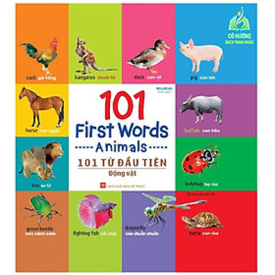 Sách - 101 Từ Đầu Tiên: Động Vật (Tái Bản) (ML)