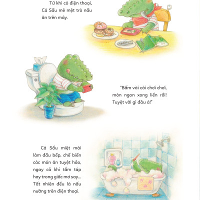 Sách - Thành Phố Vui Vẻ - Các Động Vật Mê Chơi Điện Thoại