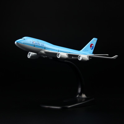Mô hình máy bay Korean B747 16cm MBMHS16