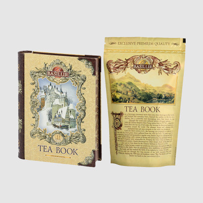 Trà đen Ceylon 4 vị đu đủ, hướng dương, cúc vạn thọ và hoa nghệ tây - Tea Book Volume II - Basilur - 100g