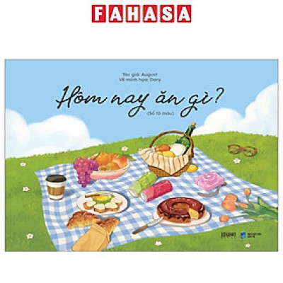 Hôm Nay Ăn Gì? - Sổ Tô Màu