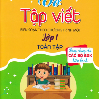 Combo Vở Tập Viết Lớp 1 + Lớp 2 + Lớp 3 Toàn Tập (Dùng Chung Cho Các Bộ SGK Hiện Hành) (Bộ 3 Cuốn) - HA