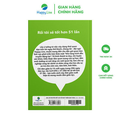 396 Lời Khuyên Đắt Giá Phát Triển Bản Thân – Rồi tôi sẽ tốt hơn 51 lần
