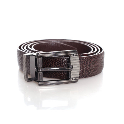 Thắt Lưng Nữ Da Đà Điểu Huy Hoàng HT5402 - Nâu Đất