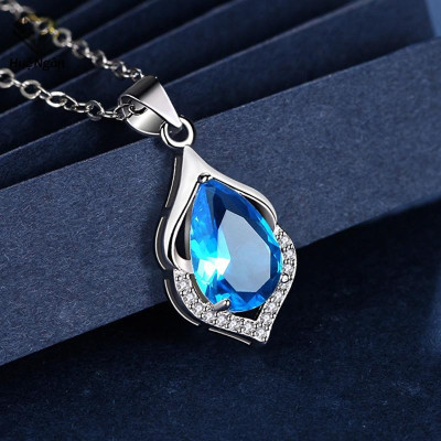 Dây chuyền bạc 925 Huệ Ngân - Giọt Nước PP1620