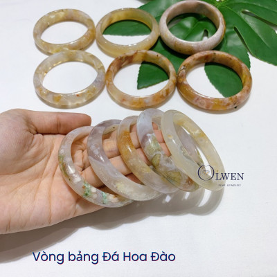 Vòng bảng hoa đào hot trend