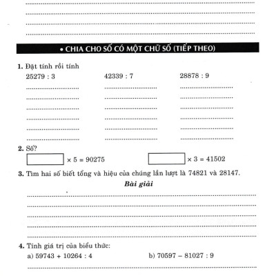 Vở Bài Tập Nâng Cao Toán 4 Tập 2 (Bám Sát SGK Kết Nối Tri Thức Với Cuộc Sống) _HA