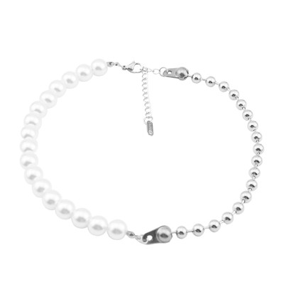 Vòng cổ dây chuyền ngọc trai mix hạt ấn tượng