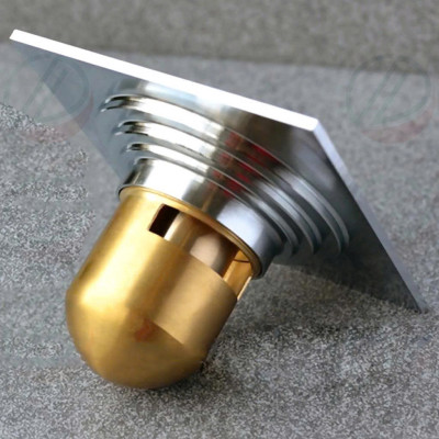 Hố Ga Phểu Thoát Sàn Chống Hôi Inox 304 Đế Đồng Thau - Siêu dày 5mm, cơ chế chống hôi, chống côn trùng thông minh