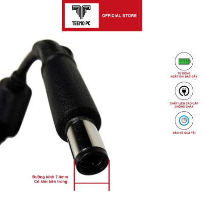 Sạc Tương Thích Cho Laptop Máy Tinh Hp Elietbook G62T - Hàng Nhập Khẩu New Seal TEEMO PC TEAC703