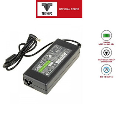 Sạc Tương Thích Cho Sony Pcg-71313W/M| Sạc Tương Thích Cho Sony Pcg-71312L/M - Hàng Nhập Khẩu New Seal TEEMO PC TEAC1305