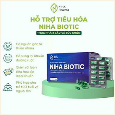 NIHA BIOTIC (5 Vỉ x 10 Viên)